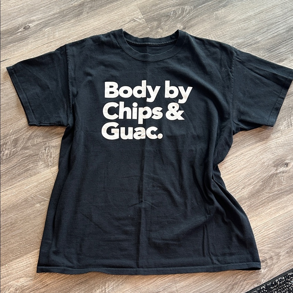 NEW Body by Chips & Guac Tee Large